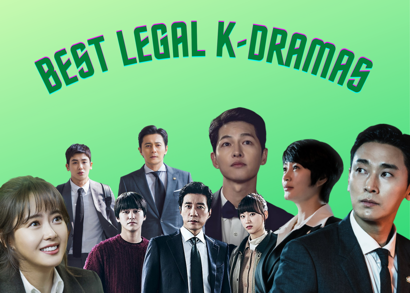 Legal K-dramas illustration